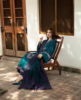 Sobia Nazir - Winter 3PC Dhanak Embroidered Suit - kp628